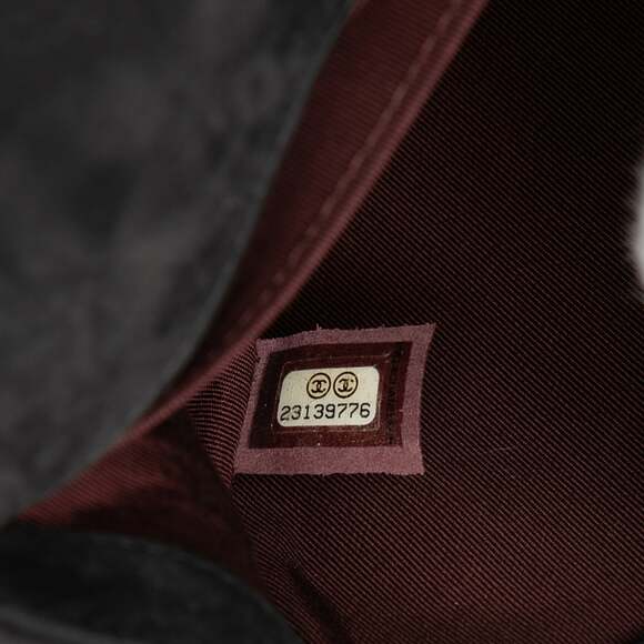 Chanel Boy Flap Bag Chevron Nubuck Old #246585C32B - Picture 6 of 7